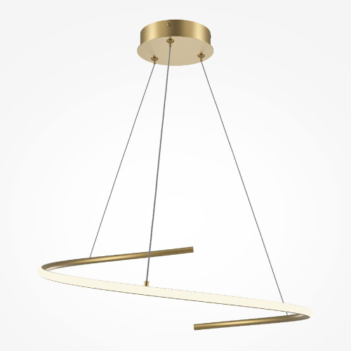 Подвесная люстра Maytoni Curve MOD242PL-L33BSK изображение в интернет-магазине Cramer Light фото 3