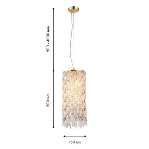 Подвесной светильник Favourite Robby 4722-4P изображение в интернет-магазине Cramer Light фото 5