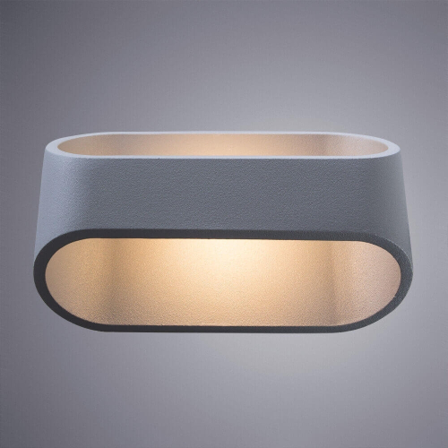 Настенный светодиодный светильник Arte Lamp A1428AP-1GY изображение в интернет-магазине Cramer Light фото 4