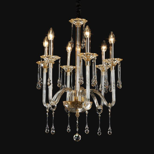 Подвесная люстра Delight Collection MD10027060-6A gold изображение в интернет-магазине Cramer Light
