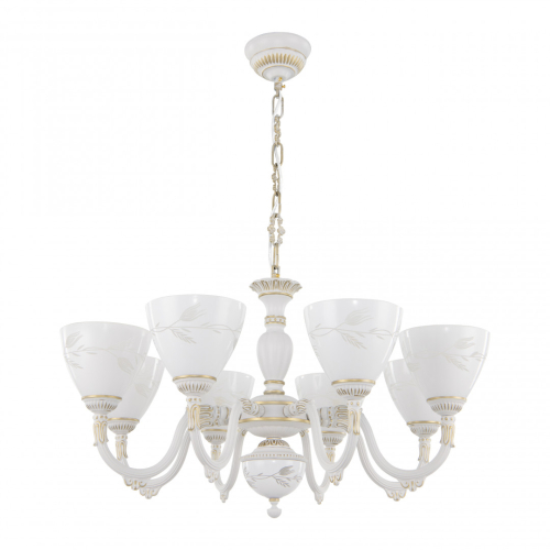 Подвесная люстра Arte Milano 347837/8 WT+G изображение в интернет-магазине Cramer Light