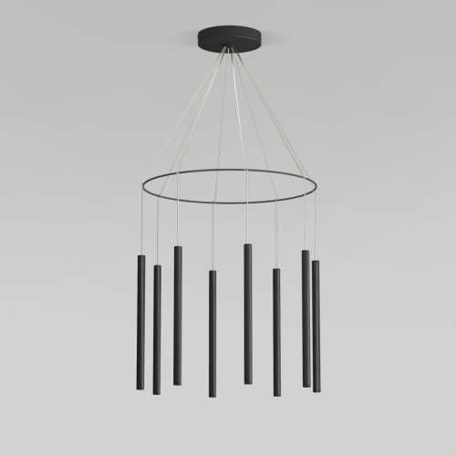 Подвесной светильник Eurosvet Pianto 301101 LED черный a071443 изображение в интернет-магазине Cramer Light