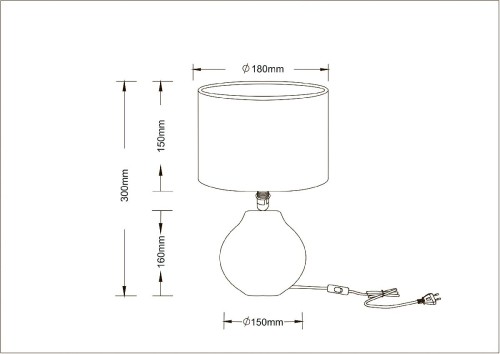 Настольная лампа Arte Lamp Nusakan A5034LT-1WH изображение в интернет-магазине Cramer Light фото 5