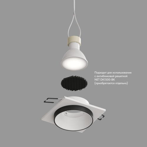 Встраиваемый светильник Denkirs DK2402-BK изображение в интернет-магазине Cramer Light фото 6