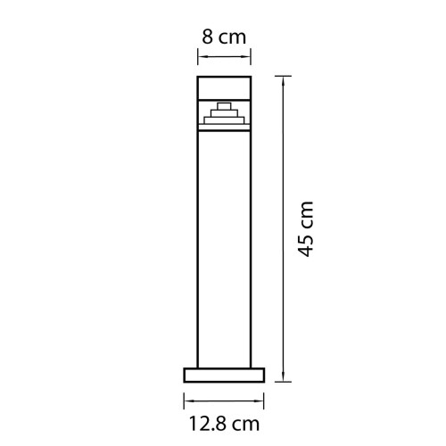 Уличный светодиодный светильник Lightstar Raggio 377907 дополнительное фото фото 2