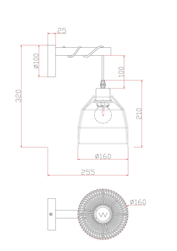 Бра Freya Mesh FR5334WL-01W дополнительное фото
