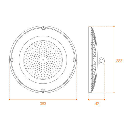 Промышленный светильник Wolta UFO-200W/01 изображение в интернет-магазине Cramer Light фото 5