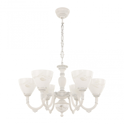 Подвесная люстра Arte Milano 347837/6 WT+SL изображение в интернет-магазине Cramer Light фото 3