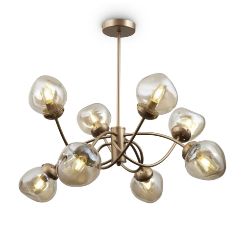 Люстра на штанге Freya Volani FR8017PL-08MG изображение в интернет-магазине Cramer Light