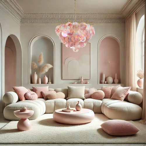 Подвесная люстра LOFT IT Lolly 10492/600 Pink изображение в интернет-магазине Cramer Light фото 7