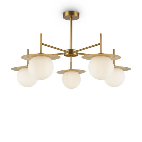 Люстра на штанге Freya Camelia FR5202PL-05BS изображение в интернет-магазине Cramer Light