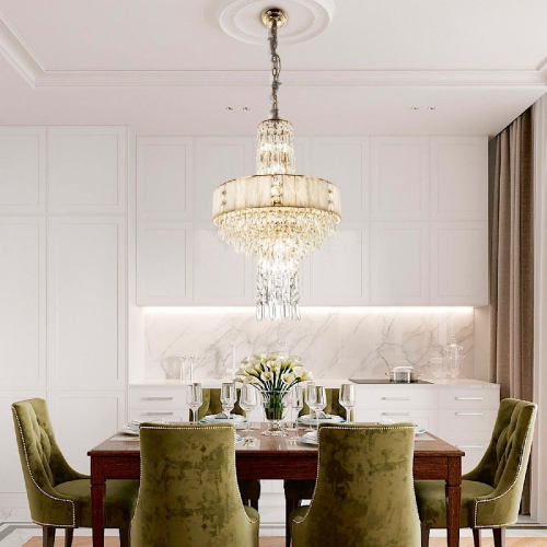 Каскадная люстра Modelux ML.6990.20P изображение в интернет-магазине Cramer Light фото 7