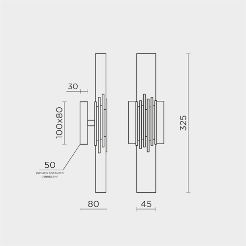 Настенный светильник Modelux ML.88987.01 GD изображение в интернет-магазине Cramer Light фото 2
