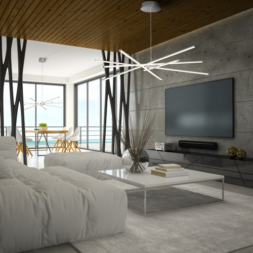 Подвесная светодиодная люстра Mantra Star Led 5911 изображение в интернет-магазине Cramer Light фото 5