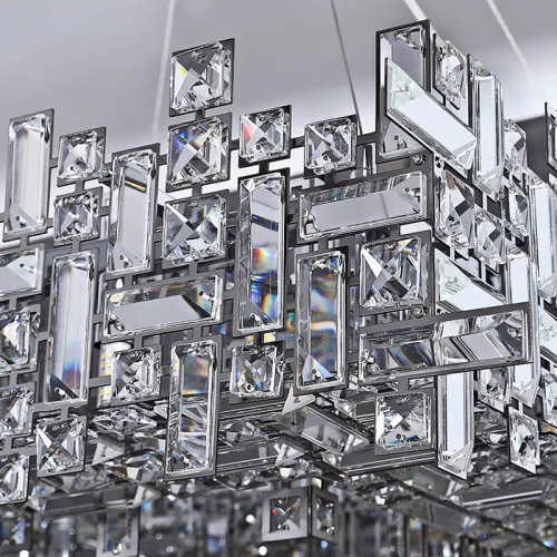 Подвесная люстра Delight Collection P7838-W50 chrome изображение в интернет-магазине Cramer Light фото 4