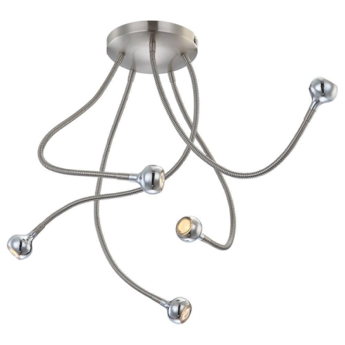 Потолочная люстра Globo Serpent 24109-5D изображение в интернет-магазине Cramer Light