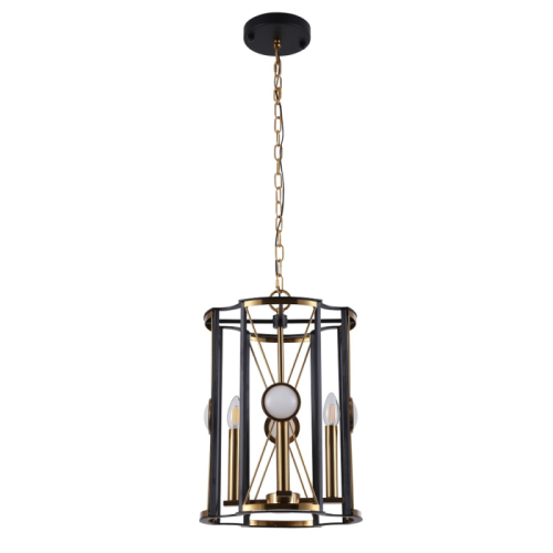 Подвесной светильник Crystal Lux Tandem SP4 D410 Gold изображение в интернет-магазине Cramer Light