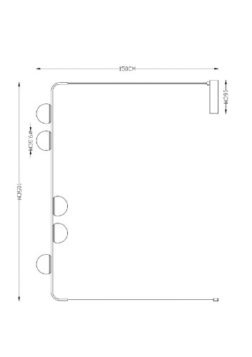 Подвесная люстра Arte Lamp Poplar A2174SP-5BK изображение в интернет-магазине Cramer Light фото 2