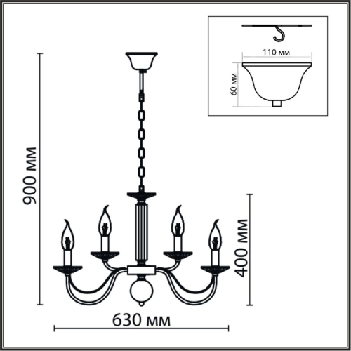 Подвесная люстра Lumion Incanto 8034/10 изображение в интернет-магазине Cramer Light фото 7