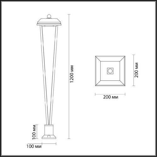 Ландшафтный светильник Odeon Light Bearitz 6655/12GA дополнительное фото фото 2