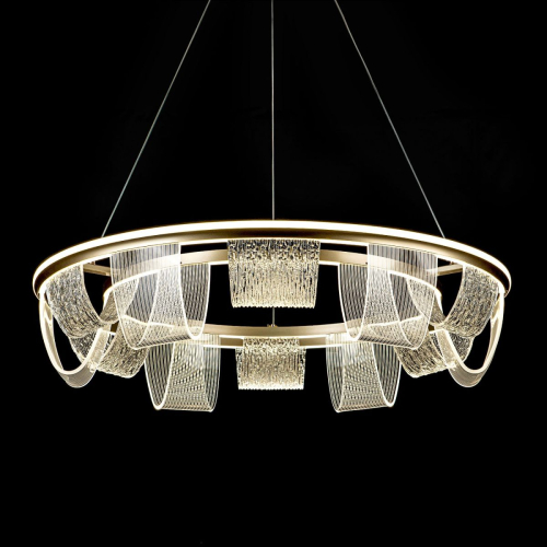 Подвесная люстра LED4U L7706-800 GD изображение в интернет-магазине Cramer Light фото 3