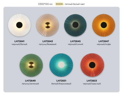 Настенный светильник Ambrella Light High Light Modern LH72645 изображение в интернет-магазине Cramer Light фото 7