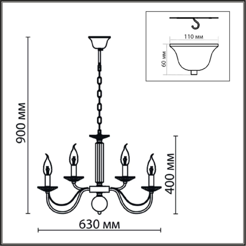 Подвесная люстра Lumion Incanto 8033/10 изображение в интернет-магазине Cramer Light фото 7