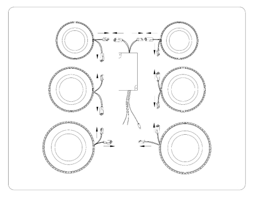 Потолочная люстра Ambrella Light Acrylica Original FA8874 изображение в интернет-магазине Cramer Light фото 9