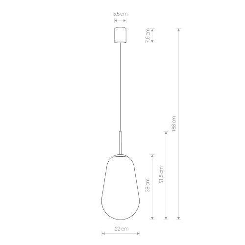 Подвесной светильник Nowodvorski Pear L 7797 изображение в интернет-магазине Cramer Light фото 4