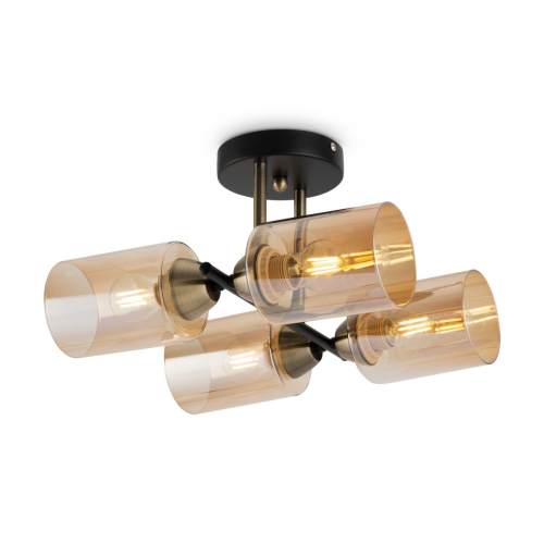 Потолочная люстра Freya Glow FR5129PL-04B изображение в интернет-магазине Cramer Light фото 2