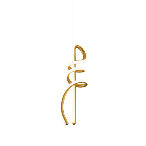Подвесной светильник Delight Collection Clef MD24083012-1A gold изображение в интернет-магазине Cramer Light
