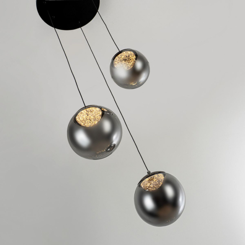 Подвесной светильник Modelux ML.2338.3R BK изображение в интернет-магазине Cramer Light фото 9