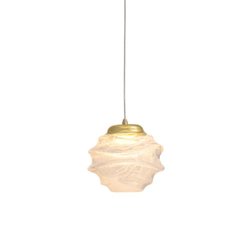 Подвесной светильник Delight Collection MD25030003-1A gold/clear изображение в интернет-магазине Cramer Light