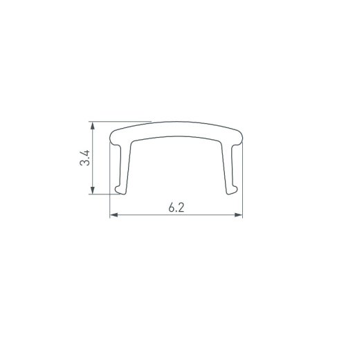 Экран Arlight PLINTUS-H40-2000 Opal 052406 изображение в интернет-магазине Cramer Light фото 2