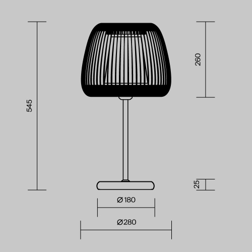 Настольная лампа Maytoni Kirigami MOD409TL-01B изображение в интернет-магазине Cramer Light фото 7