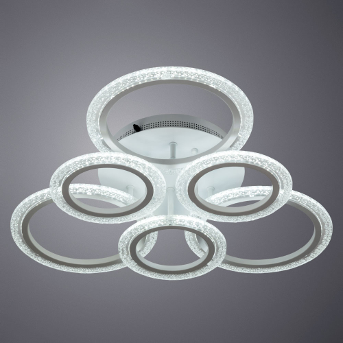 Потолочная светодиодная люстра Arte Lamp Camelia A2533PL-60WH изображение в интернет-магазине Cramer Light фото 4