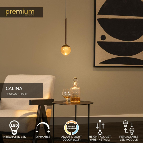Подвесной светильник Lucide Calina 24406/07/96 изображение в интернет-магазине Cramer Light фото 3