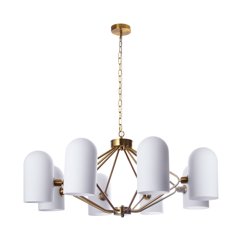 Подвесная люстра Arte Lamp Cassel A5454LM-8PB изображение в интернет-магазине Cramer Light