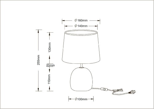 Настольная лампа Arte Lamp Titawin A5022LT-1GY изображение в интернет-магазине Cramer Light фото 5