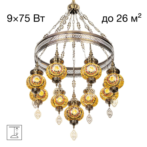 Подвесная люстра Citilux Каир CL419185 изображение в интернет-магазине Cramer Light фото 11