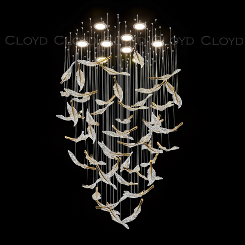 Каскадная люстра Cloyd Aeria 60002 изображение в интернет-магазине Cramer Light фото 5