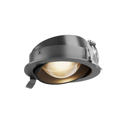 Встраиваемый светильник Maytoni Lens DL105-12W3K-B изображение в интернет-магазине Cramer Light