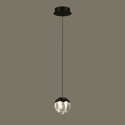 Подвесной светильник Delight Collection MD24001033-1A black/clear изображение в интернет-магазине Cramer Light фото 2