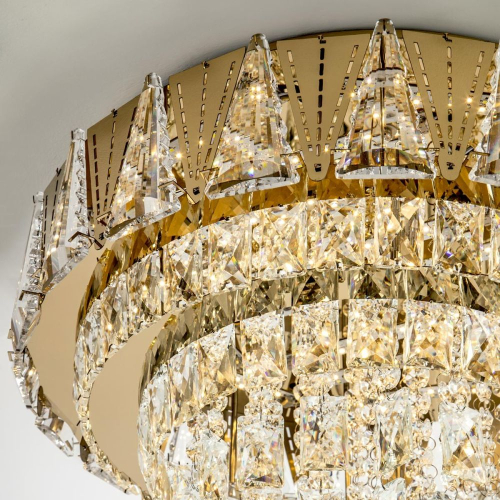 Потолочная люстра LED4U L9437-500 GD с УД изображение в интернет-магазине Cramer Light фото 4