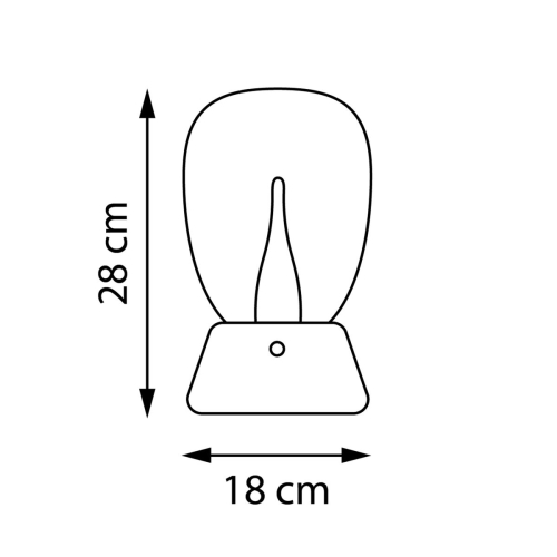 Настольная лампа диммируемая Lightstar Uovo III 807917 изображение в интернет-магазине Cramer Light фото 2