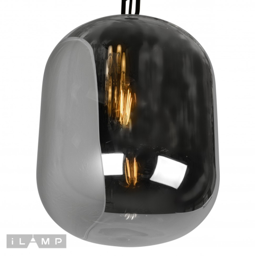 Подвесной светильник iLamp Mono 8792L/1P GR+BK изображение в интернет-магазине Cramer Light фото 2