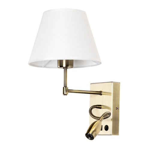 Бра Arte Lamp ELBA A2581AP-2AB дополнительное фото
