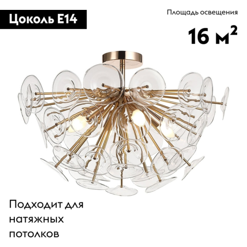 Потолочная люстра Lussole Shelby LSP-8386 изображение в интернет-магазине Cramer Light фото 2