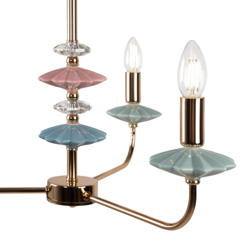 Подвесная люстра Freya Castle FR5336PL-03G изображение в интернет-магазине Cramer Light фото 4