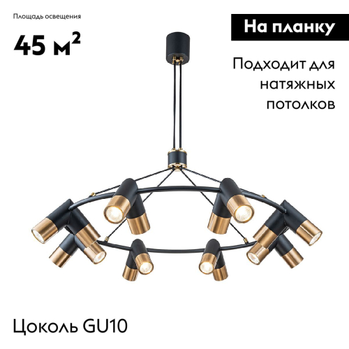 Подвесная люстра Indigo Doppio V000456 изображение в интернет-магазине Cramer Light фото 2
